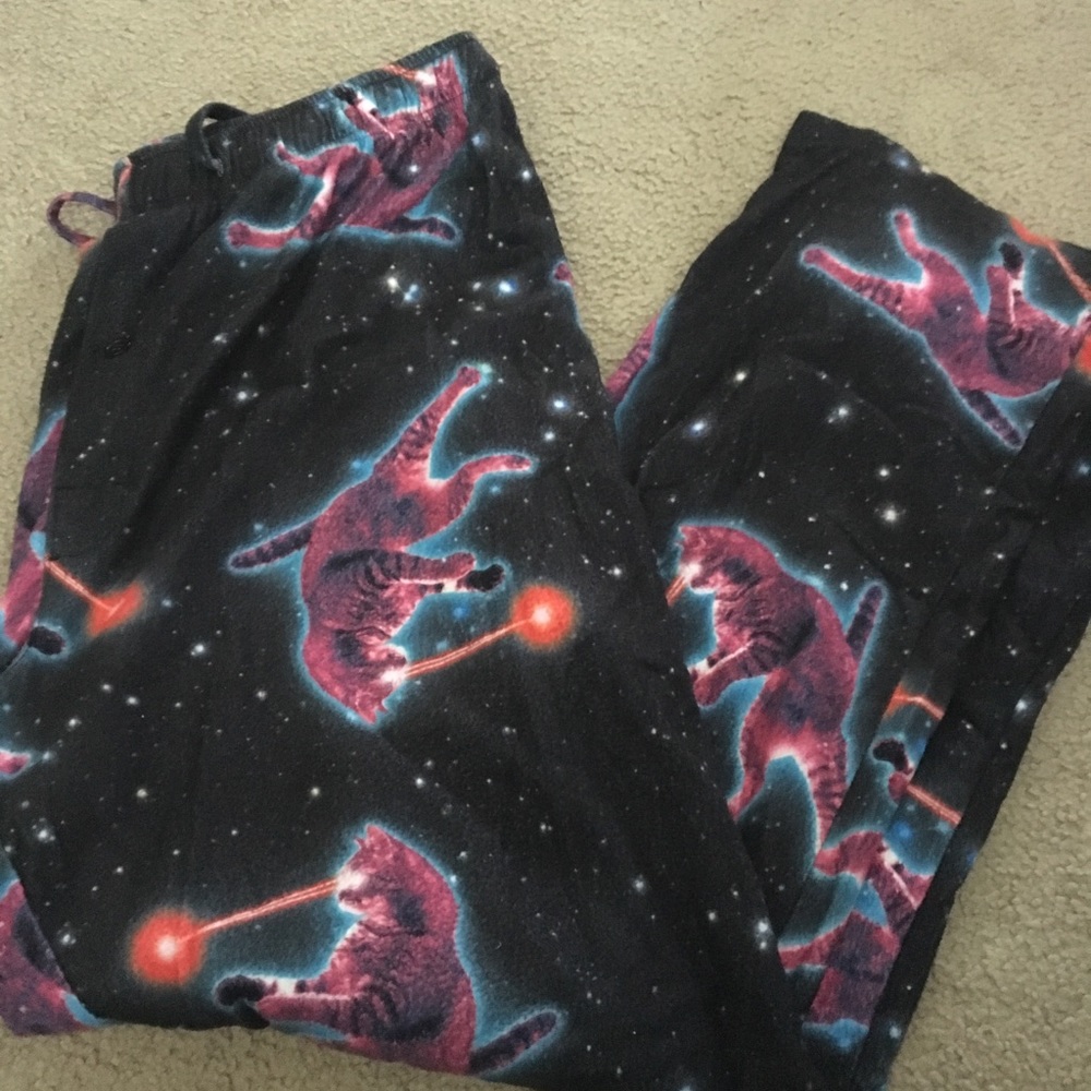 Cat pajama pants